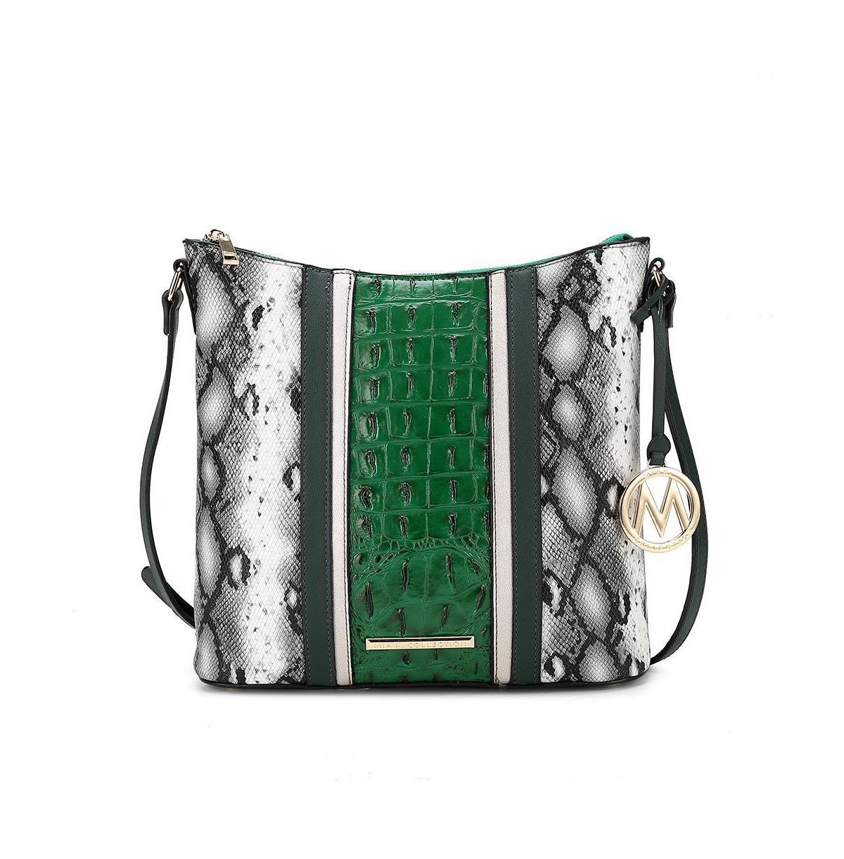 Mkf Collection Meline Croco & Snake Embossed Womens Shoulder bag by Mia K Product Image