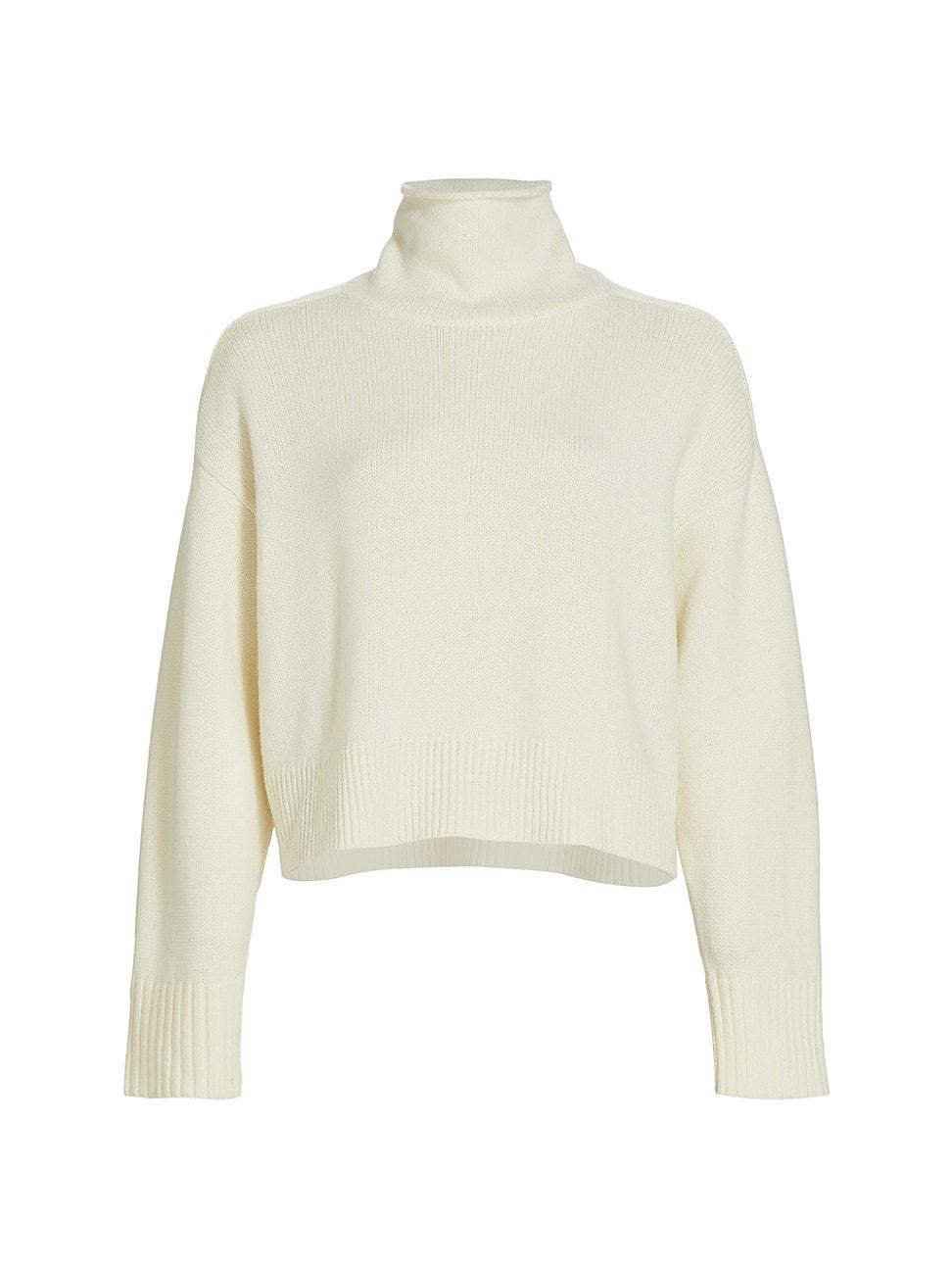 Womens Stintino Funnelneck Wool & Cashmere Knit Sweater Product Image