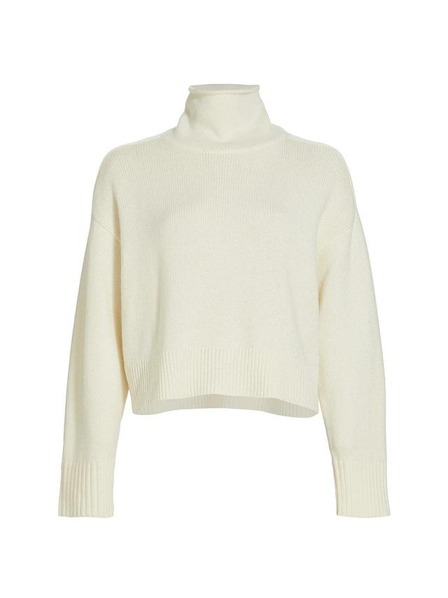 Womens Stintino Funnelneck Wool & Cashmere Knit Sweater Product Image