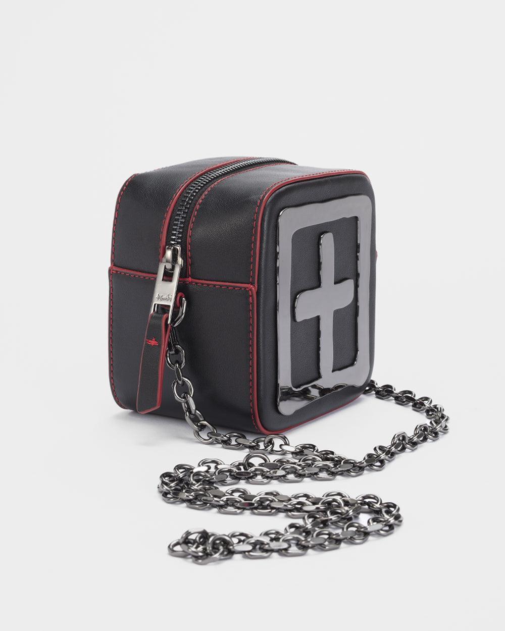 KUBE MINI BAG BLACK/RED Female Product Image