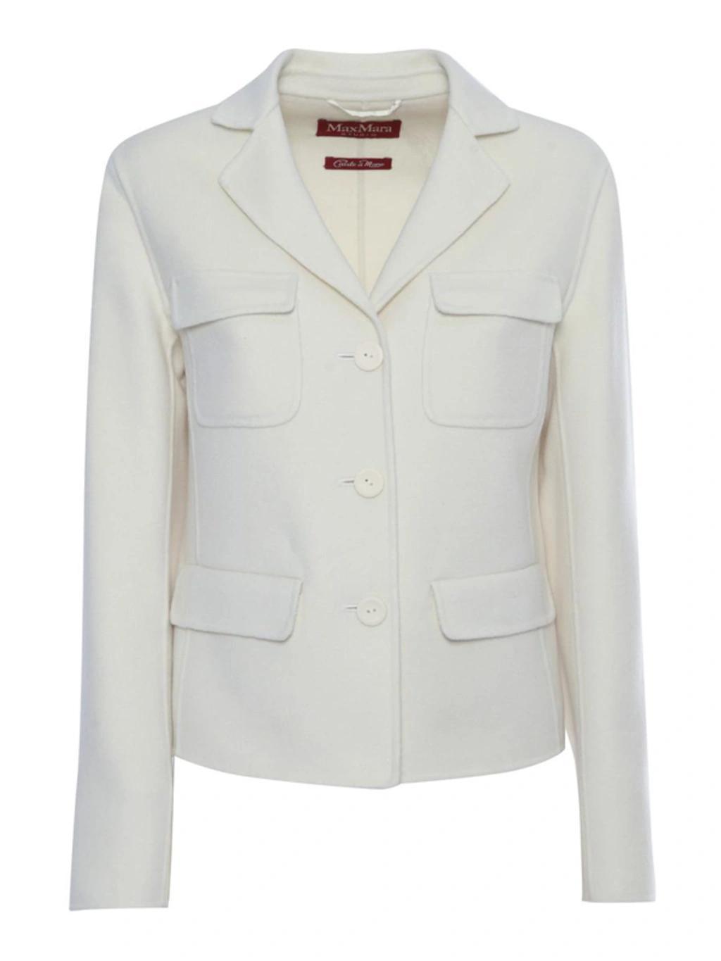 Studio Jacket In White Product Image