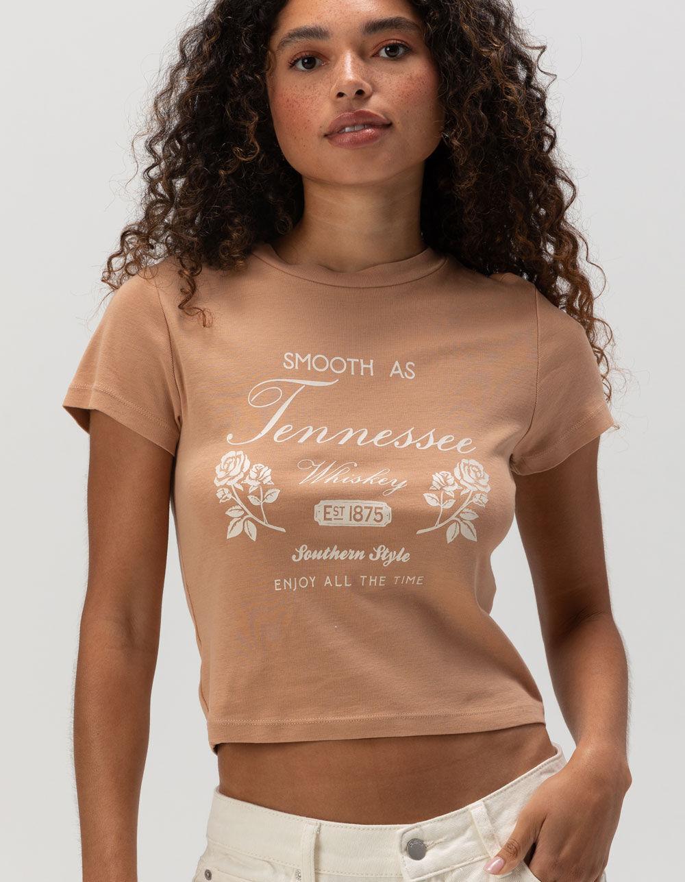 FULL TILT Smooth Whiskey Womens Baby Tee Product Image