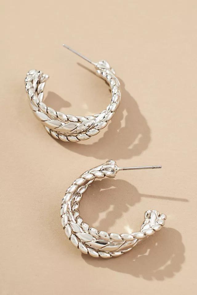 Twisted Lasso Hoop Earrings Product Image