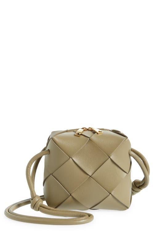 Bottega Veneta Mini Intrecciato Leather Crossbody Bag Product Image