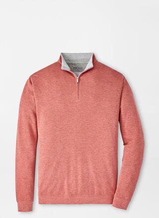 Peter Millar Crown Comfort Piqu Quarter Zip Pullover Product Image