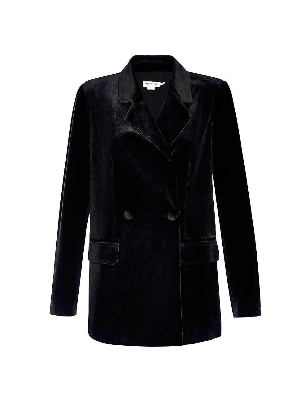 Good American Boss 2.0 Velvet Blazer Product Image