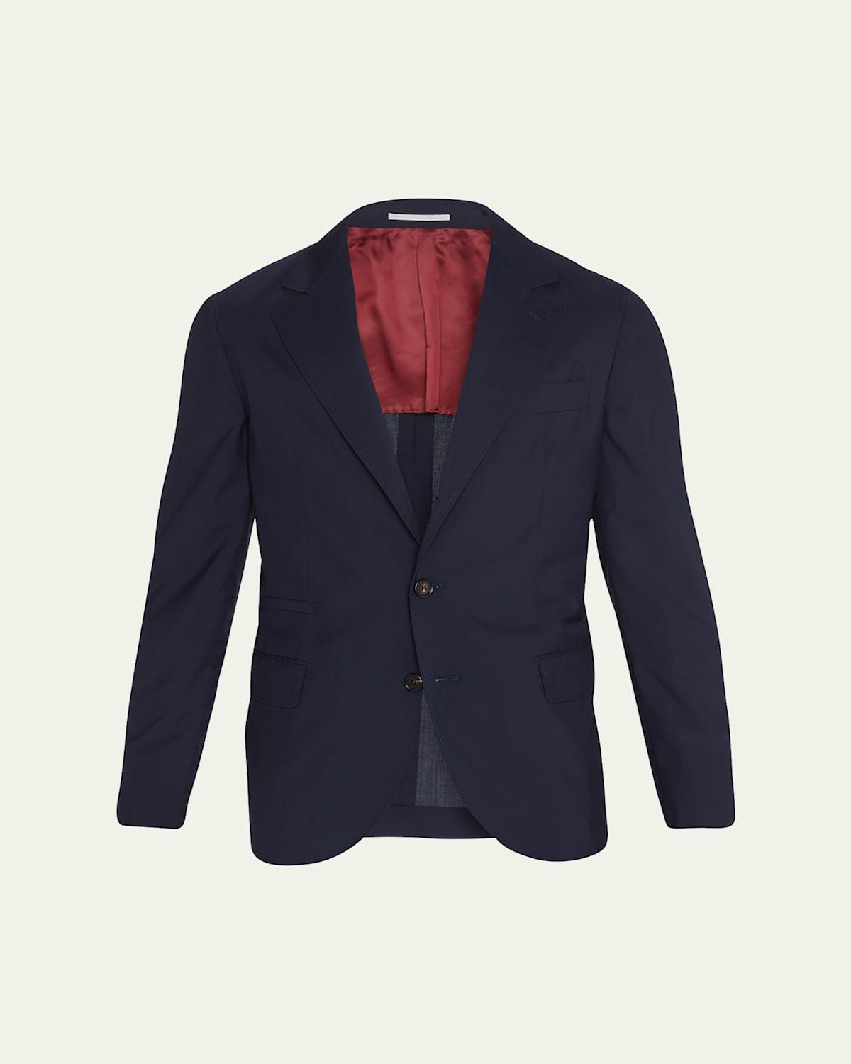 Mens Three-Button Travel Blazer Product Image