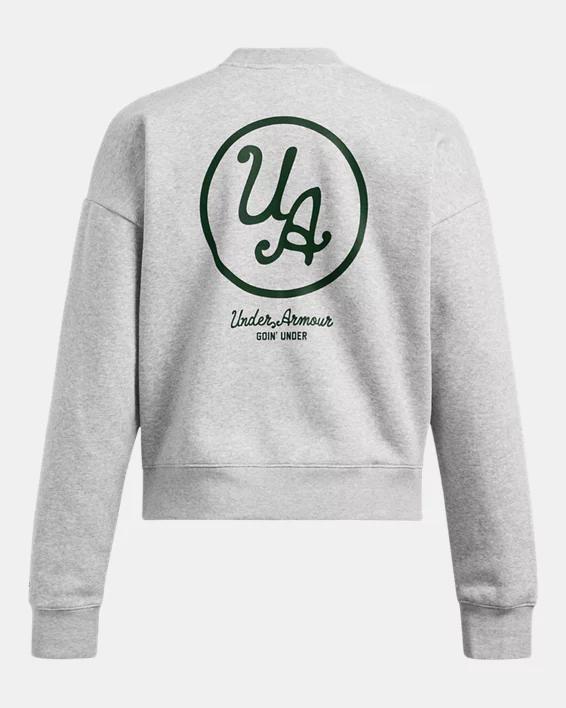 Women's UA Icon Fleece Goin' Under Crew Product Image