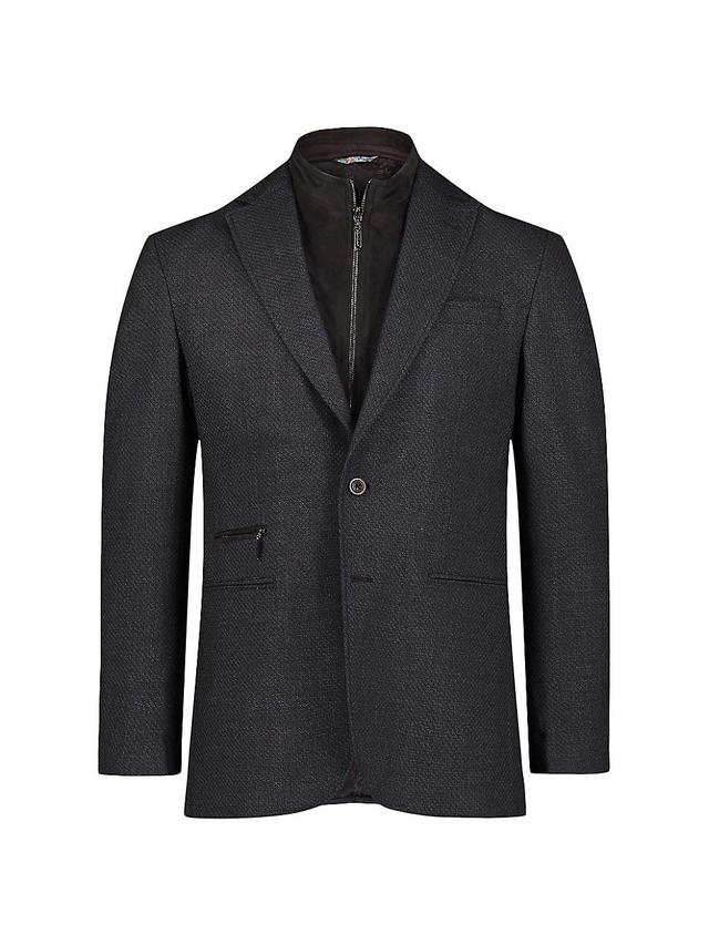 Mens The Jetset II Layered Two-Button Blazer Product Image