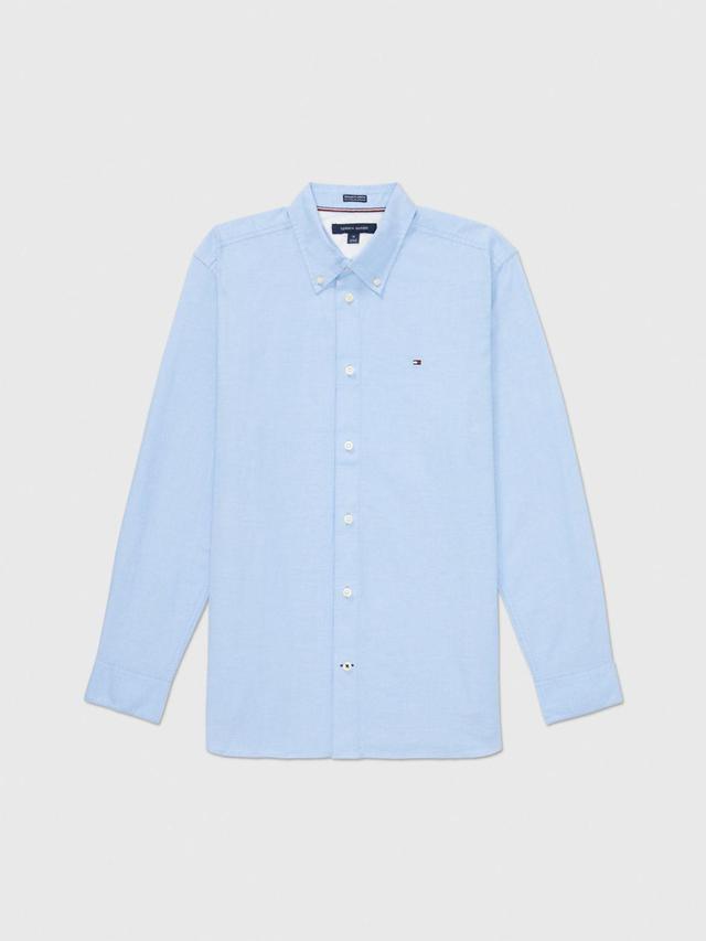 Tommy Hilfiger Men's Regular Fit Oxford Stretch Shirt Product Image