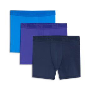 PUMA Men's Athletic Fit Boxer Briefs 3 Pack Product Image