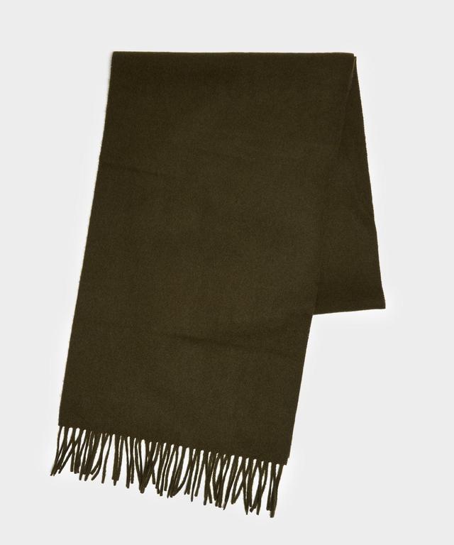 Todd Snyder x Joshua Ellis Cashmere Scarf In Snyder Olive Product Image