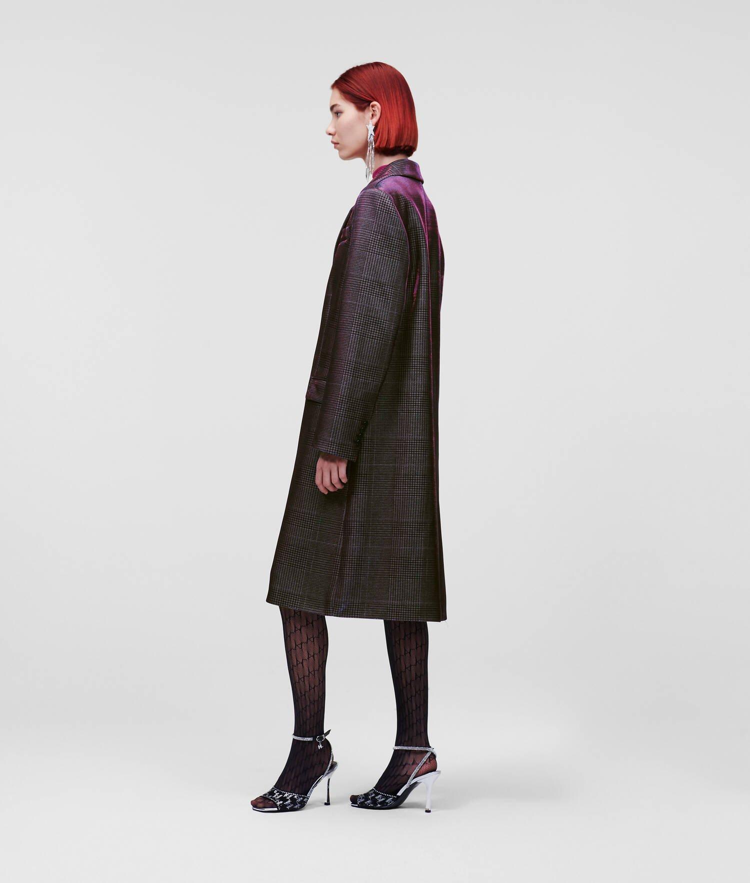 IRIDESCENT TAILORED COAT Product Image