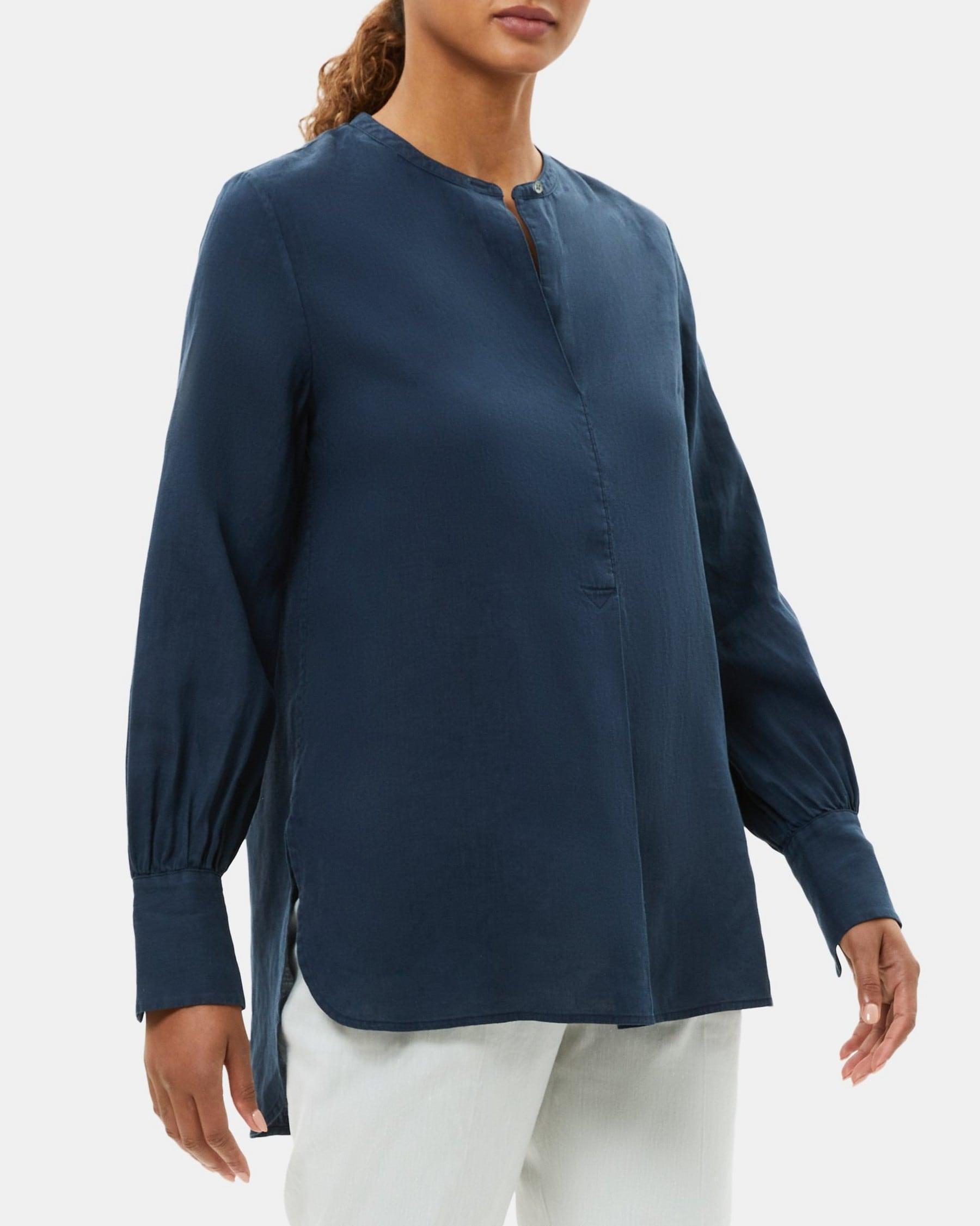 Popover Tunic in Linen Product Image