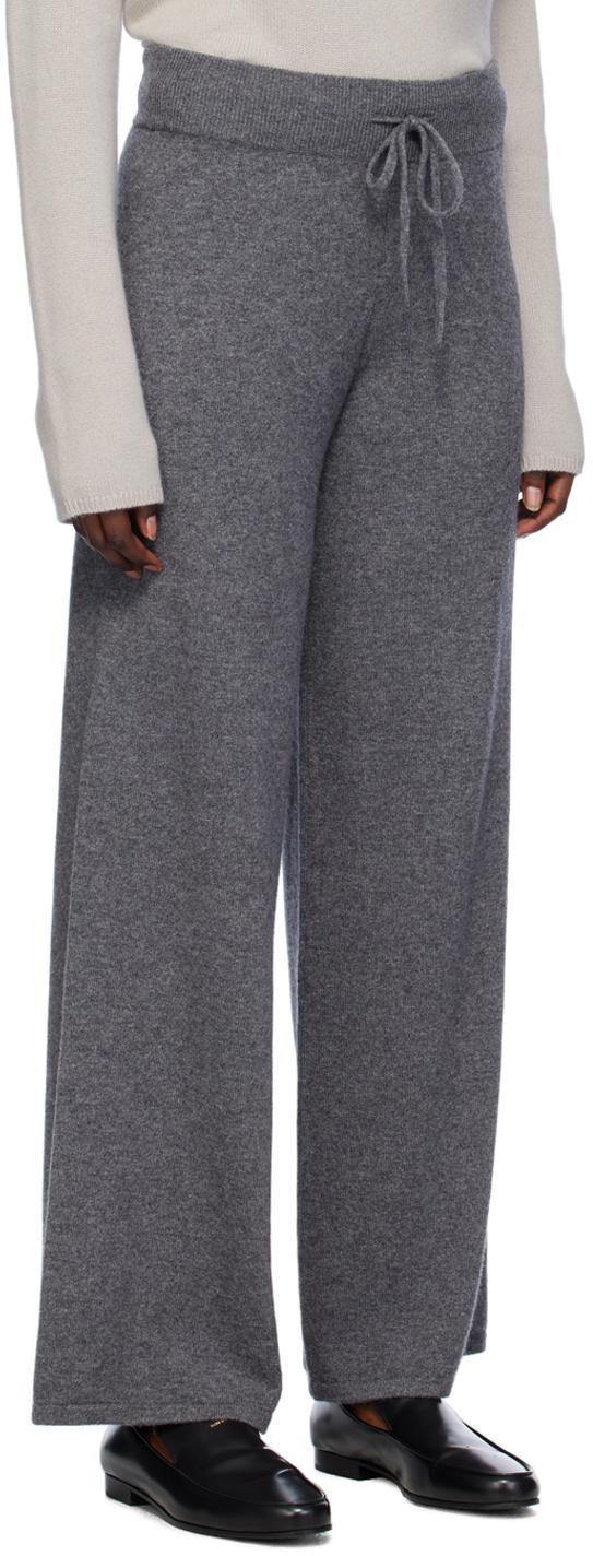 LISA YANG Gray Sofi Lounge Pants In Gr Graphite Product Image