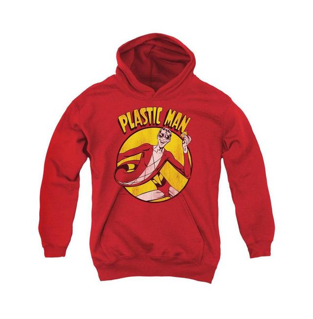 Dc Comics Boys Youth Plastic Man Pull Over Hoodie / Hooded Sweatshirt Product Image