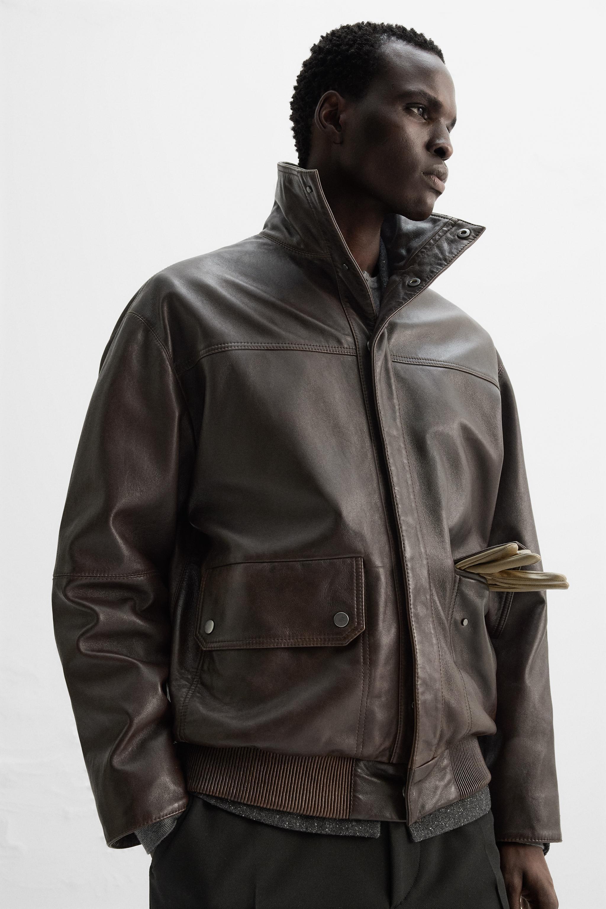 LEATHER JACKET Product Image