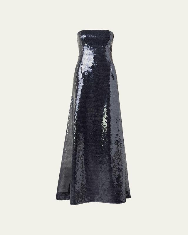 Akris Sequin Strapless Gown Product Image