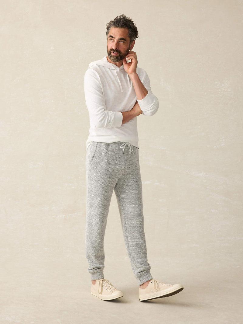 Whitewater Sweatpant - Grey Shell Loop Product Image