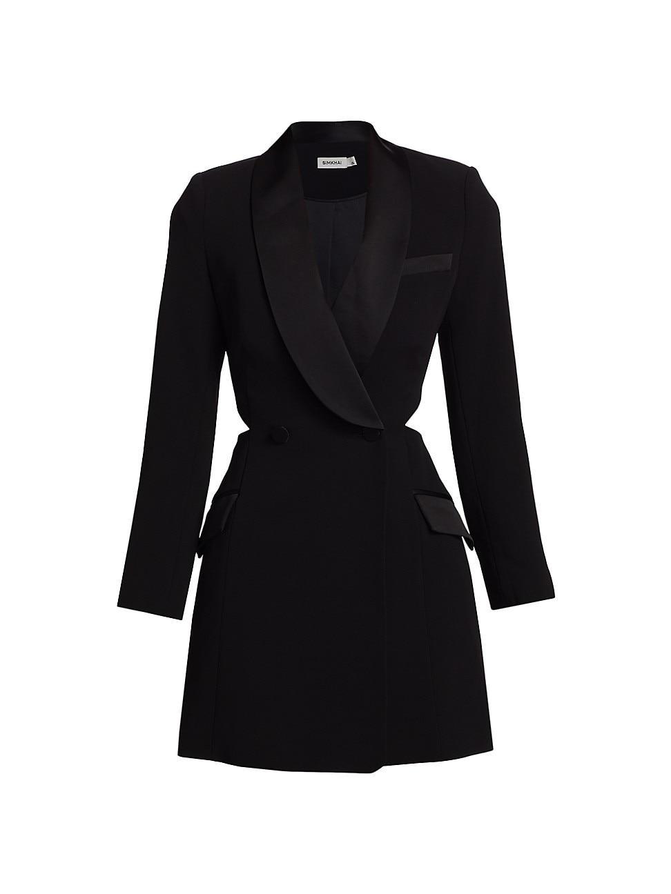 Womens Wilma Cut-Out Blazer Dress Product Image