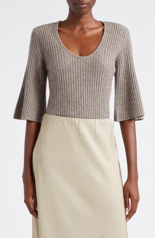 BY MALENE BIRGER Remona Rib Knit Wool & Yak Top Product Image