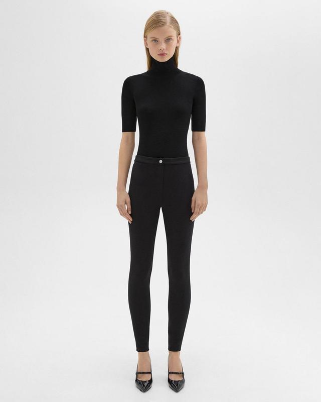 Skinny Pant in Compact Knit Jersey Product Image