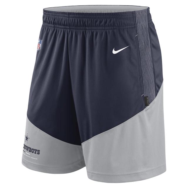 Men's Nike Black/Silver Las Vegas Raiders Sideline Primary Lockup Performance Shorts Product Image