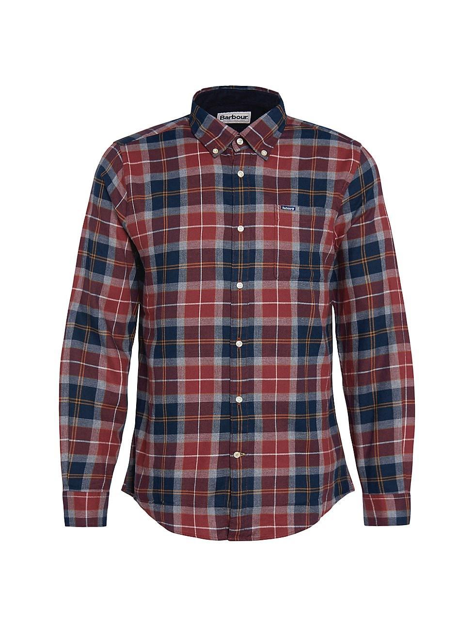 Barbour Rasay Cotton Oxford Tailored Fit Button Down Shirt Product Image