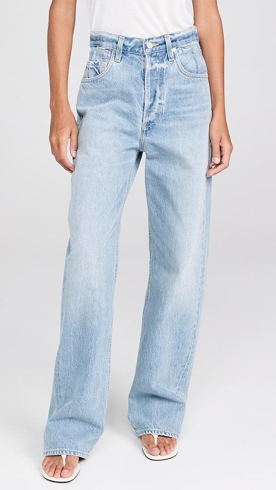 Citizens of Humanity Gwendoline Scrunch Regenerative Cotton Jeans | Shopbop Product Image