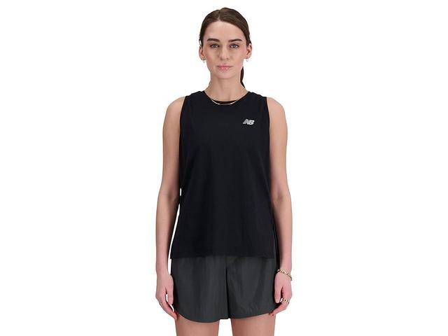 New Balance Women's Sport Essentials Heathertech Tank Top Product Image