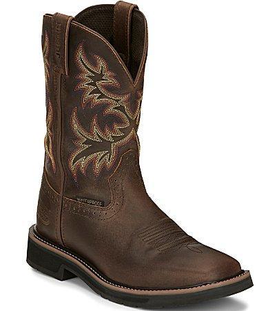 Justin Boots Mens Driller 11 Waterproof Work Boots Product Image