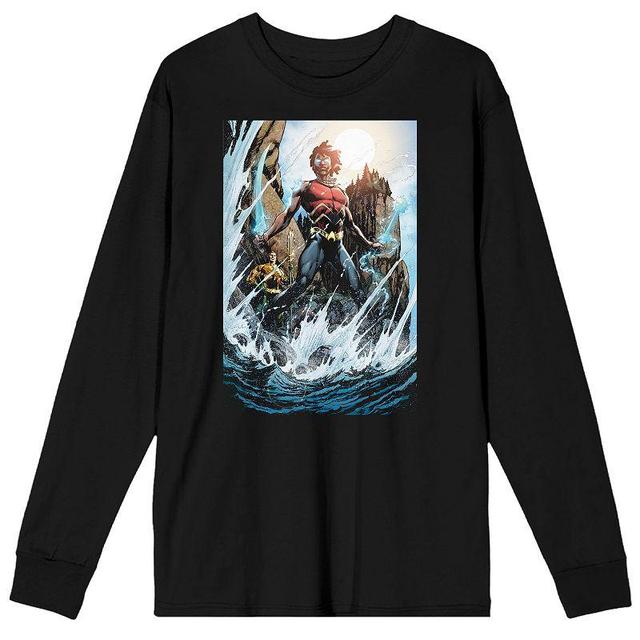 Mens Justice League Aquaman Tee Product Image