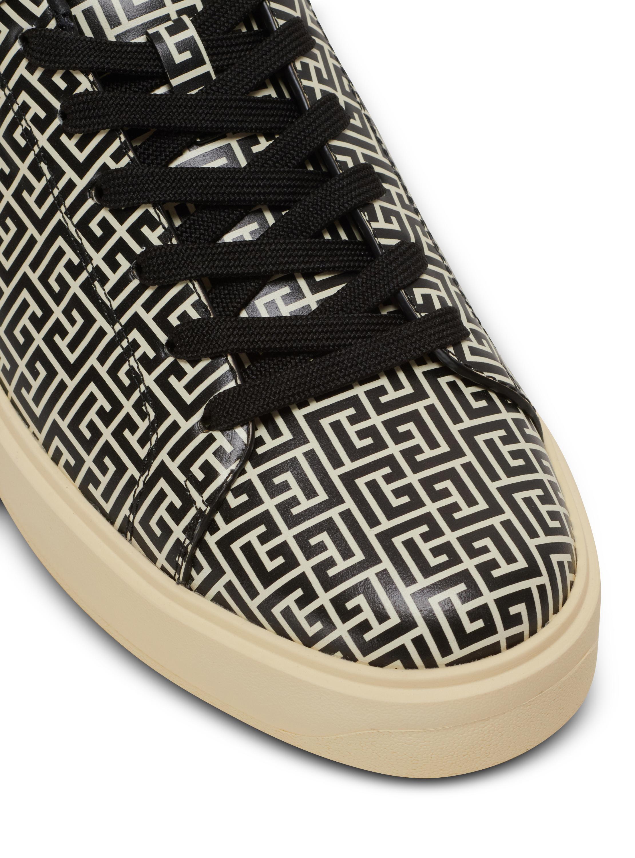 B-Court Flip sneakers in monogrammed calfskin Product Image