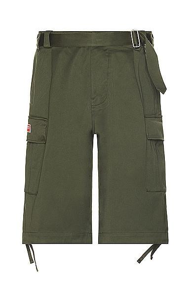 Kenzo Army Cargo Short in Green Product Image