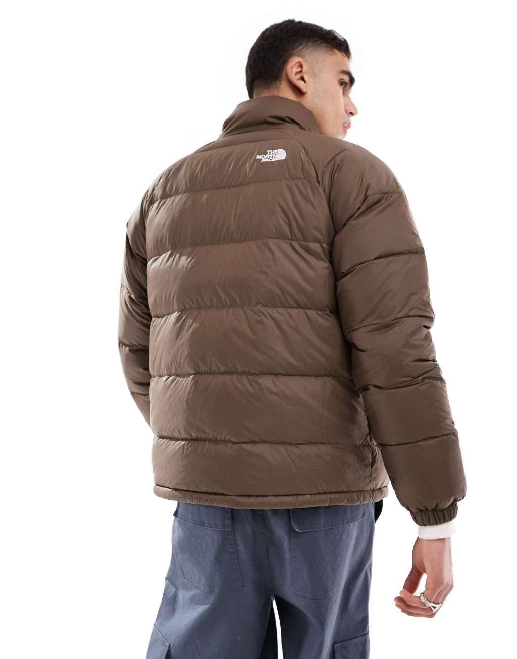 The North Face Hydrenalite down puffer jacket in smoky brown Product Image