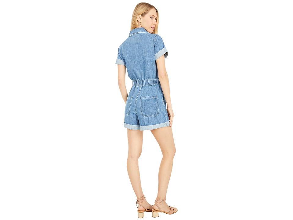 Show Me Your Mumu Cannon Romper (Ocean Spray) Women's Jumpsuit & Rompers One Piece Product Image