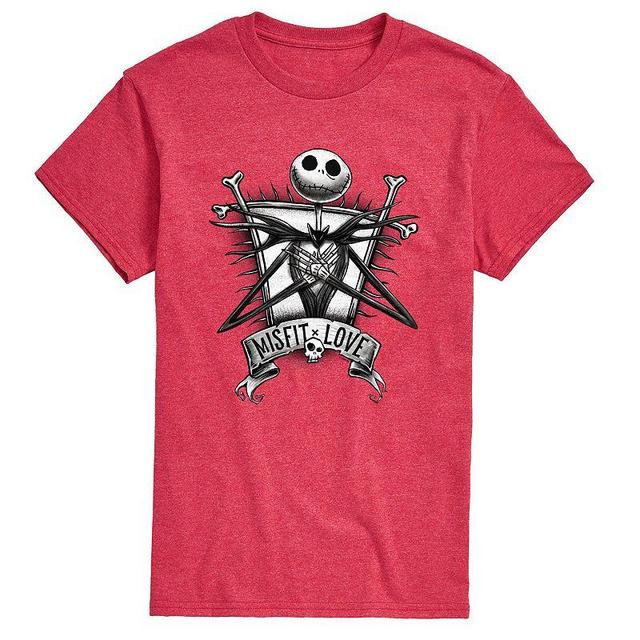 Disneys Nightmare Before Christmas Jack Mens Graphic Tee Product Image