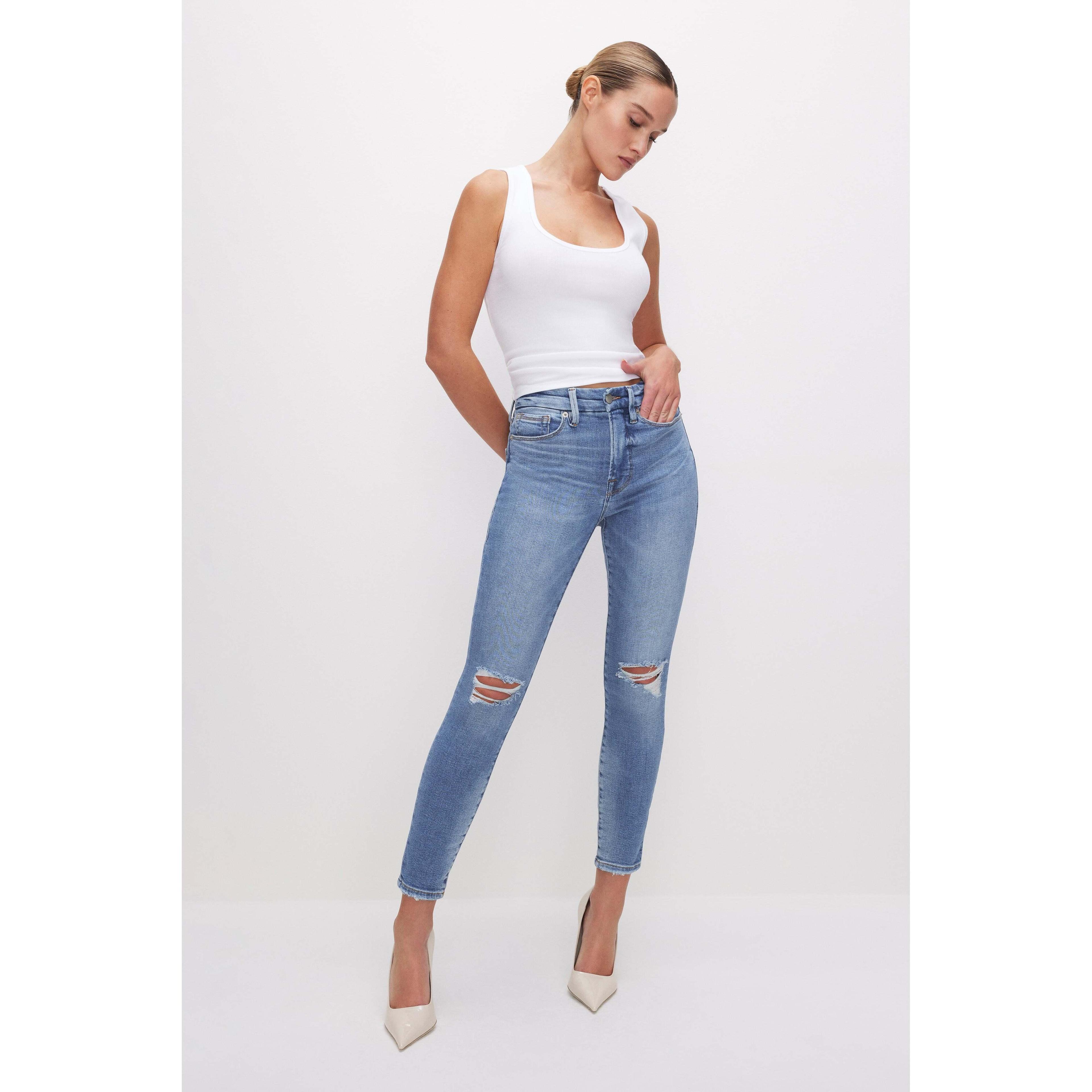 Womens Good Legs Skinny Crop Jeans Product Image