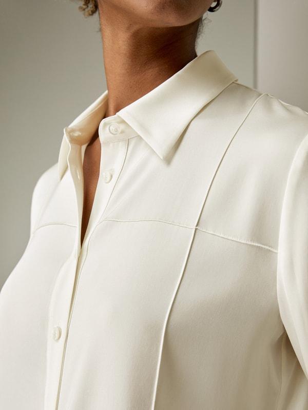 Sprezzatura Silk Blouse Product Image