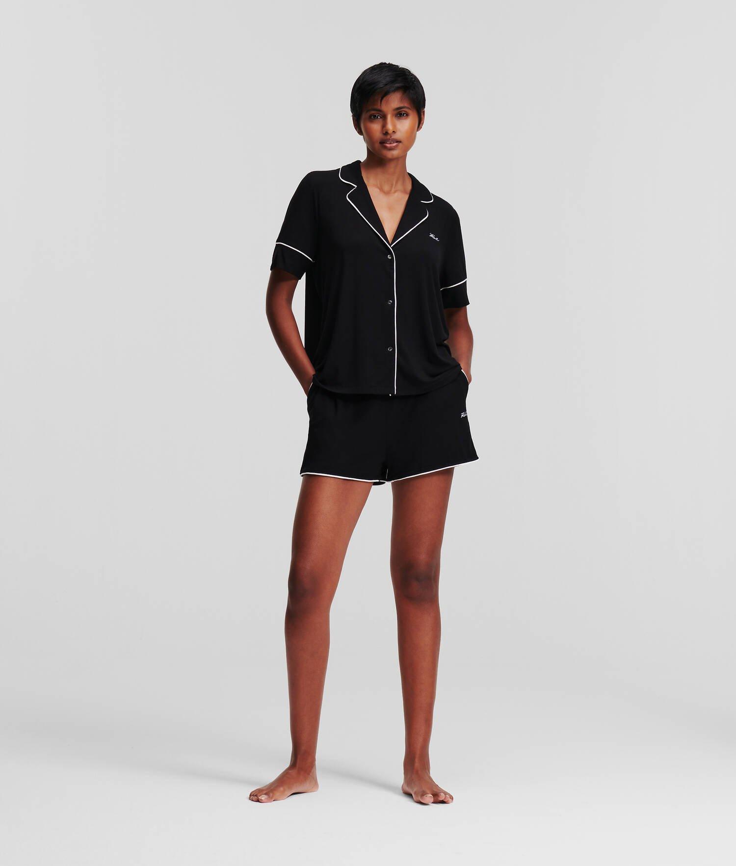 KARL SIGNATURE JERSEY PAJAMA SET Product Image