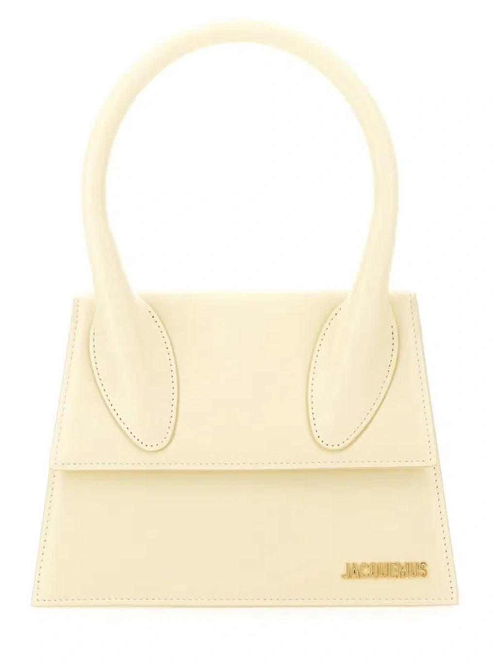 JACQUEMUS Le Grand Chiquito Bag In Ivory Product Image