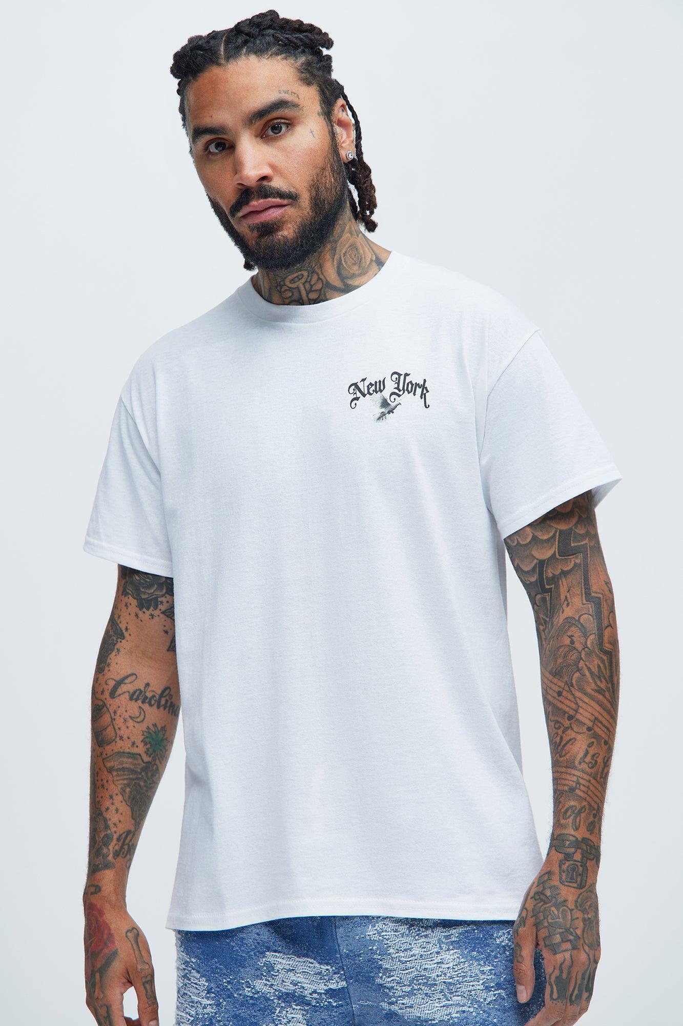 New York The Big Apple Short Sleeve - White Product Image