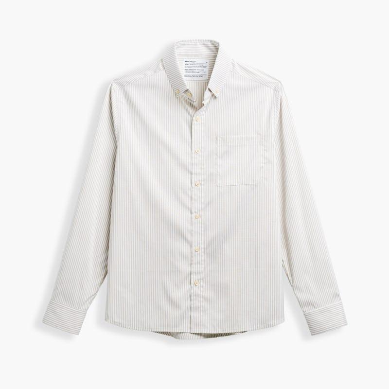 Linen Stripe Men's AeroZero° Sport Shirt Product Image