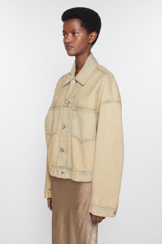 Denim jacket - Oversized cropped fit Product Image