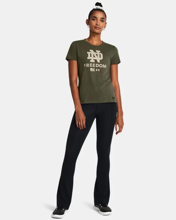 Women's UA Freedom Performance Cotton Collegiate T-Shirt Product Image