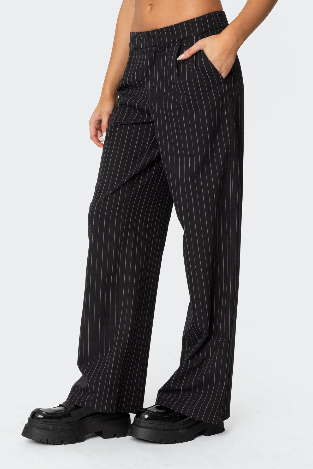 Aliza Pinstripe Pants Product Image