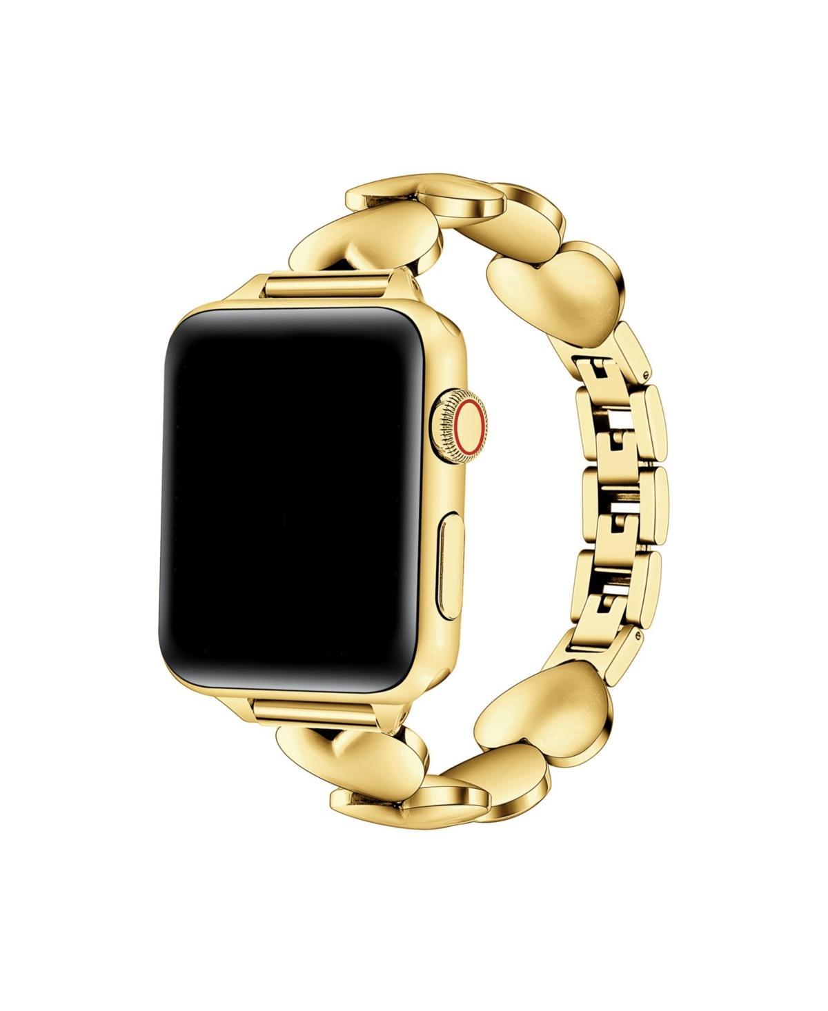 Posh Tech Womens Aphrodite Heart Stainless Steel Band for Apple Watch 42mm, 44mm, 45mm, 49mm Product Image