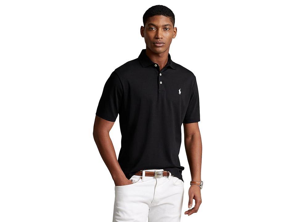 POLO RALPH LAUREN Men's Classic Fit Soft Cotton Polo In Resort Green Heather Product Image