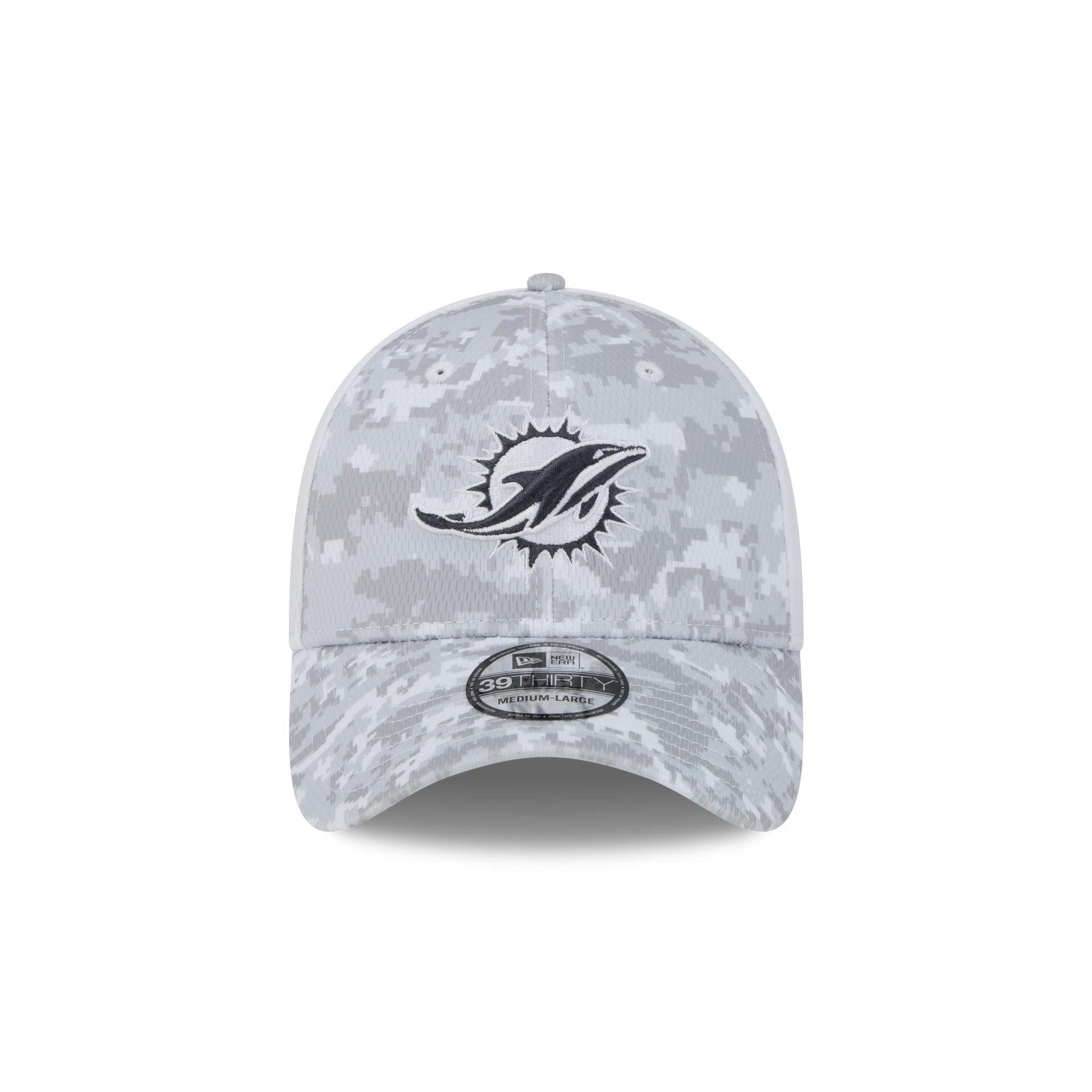 Miami Dolphins 2024 Salute to Service 39THIRTY Stretch Fit Hat Male Product Image