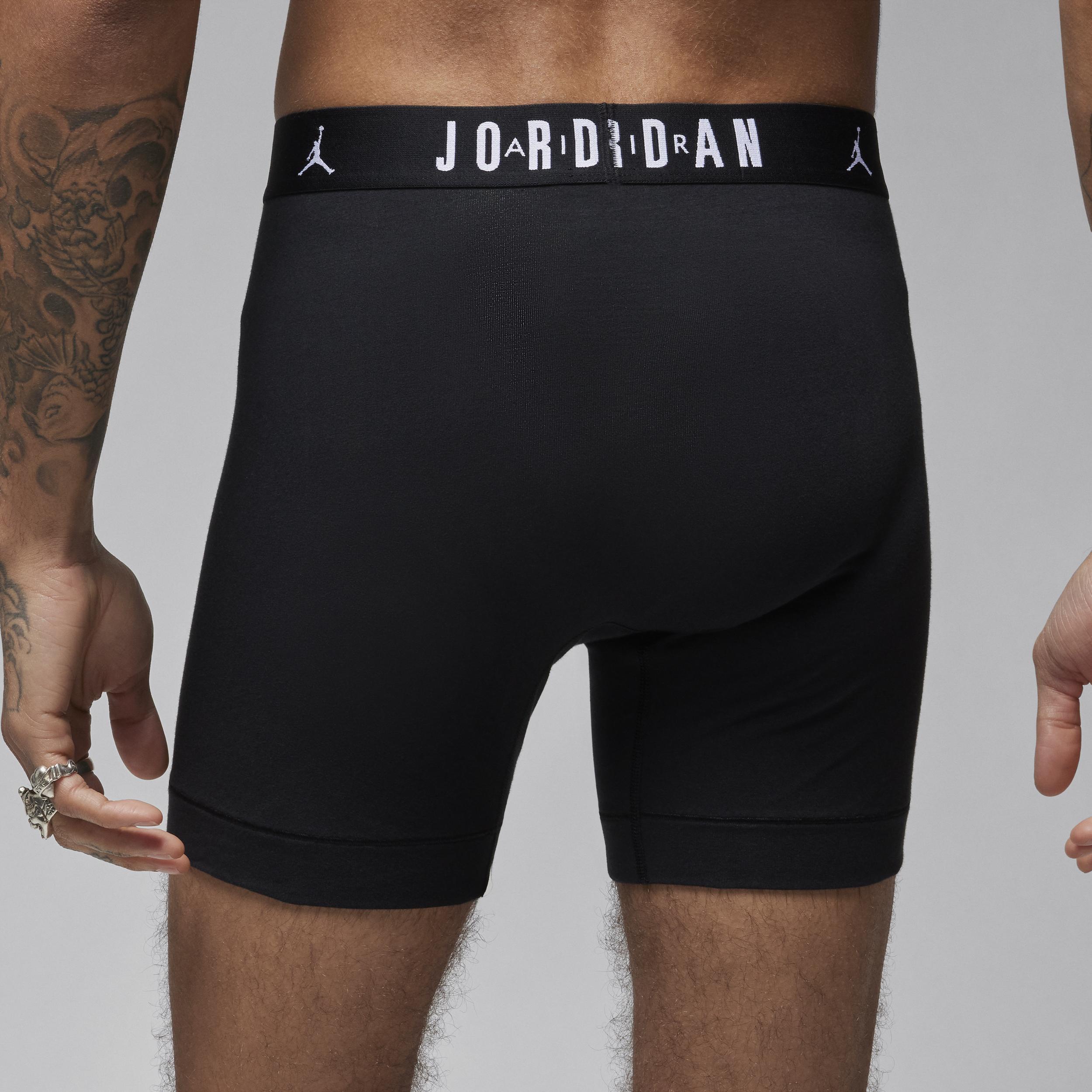 Men's Jordan Flight Cotton Boxer Briefs (3-Pack) Product Image